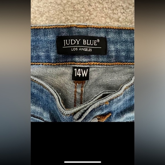 Judy Blue Jeans mid rise‎ boyfriend fit 14W new NWT - Picture 6 of 10